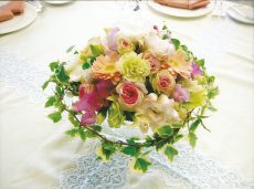 ウエディング会場装花18