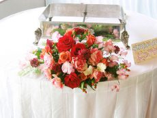 ウエディング会場装花19