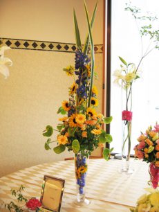 ウエディング会場装花30