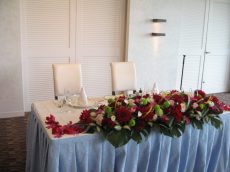ウエディング会場装花55